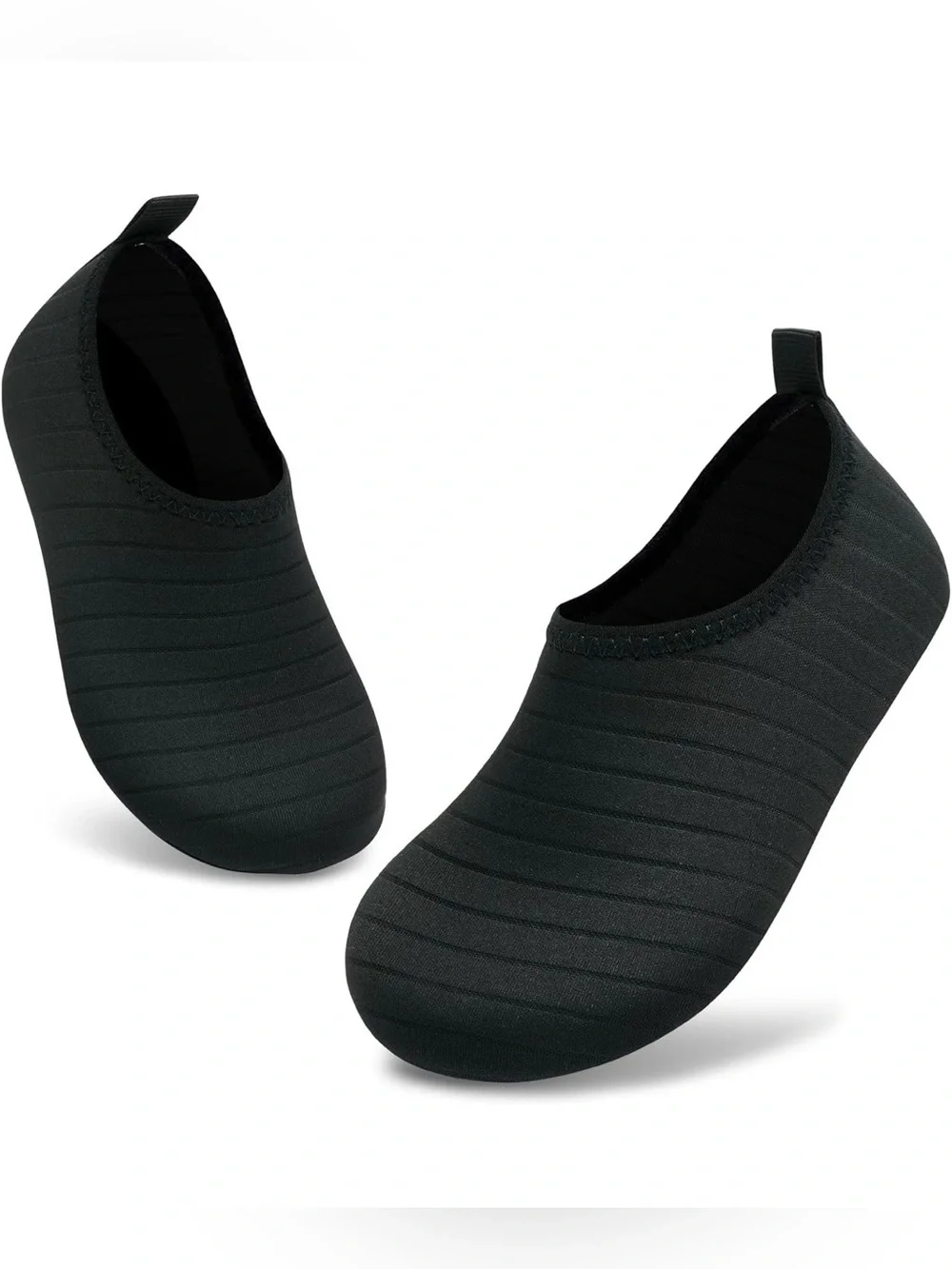 Black Slip-On Water Shoes